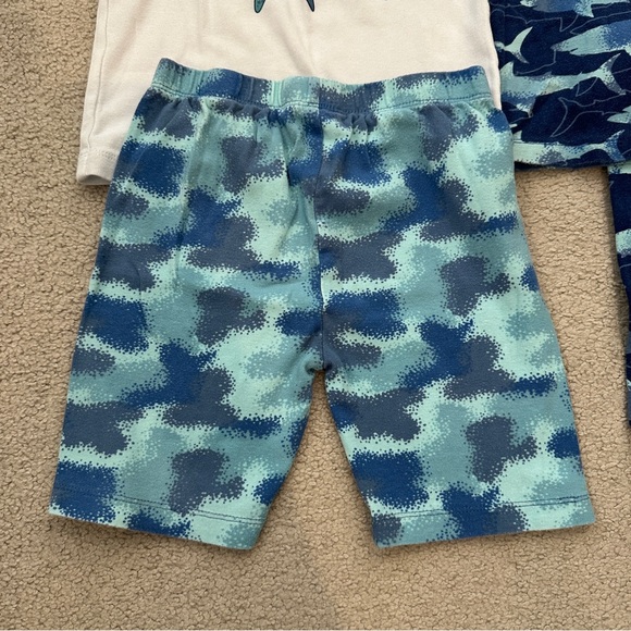 Kids Headquarters Mix & Match Short Sleeve Cotton Pajama Set (Sharks, Size 7) - Picture 4 of 12